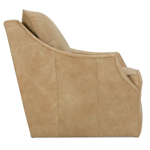 Picture of Kara Leather Swivel Chair w/ Glider Option